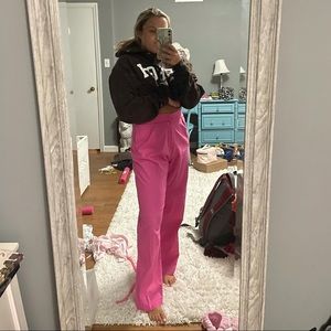 Pink dress pants